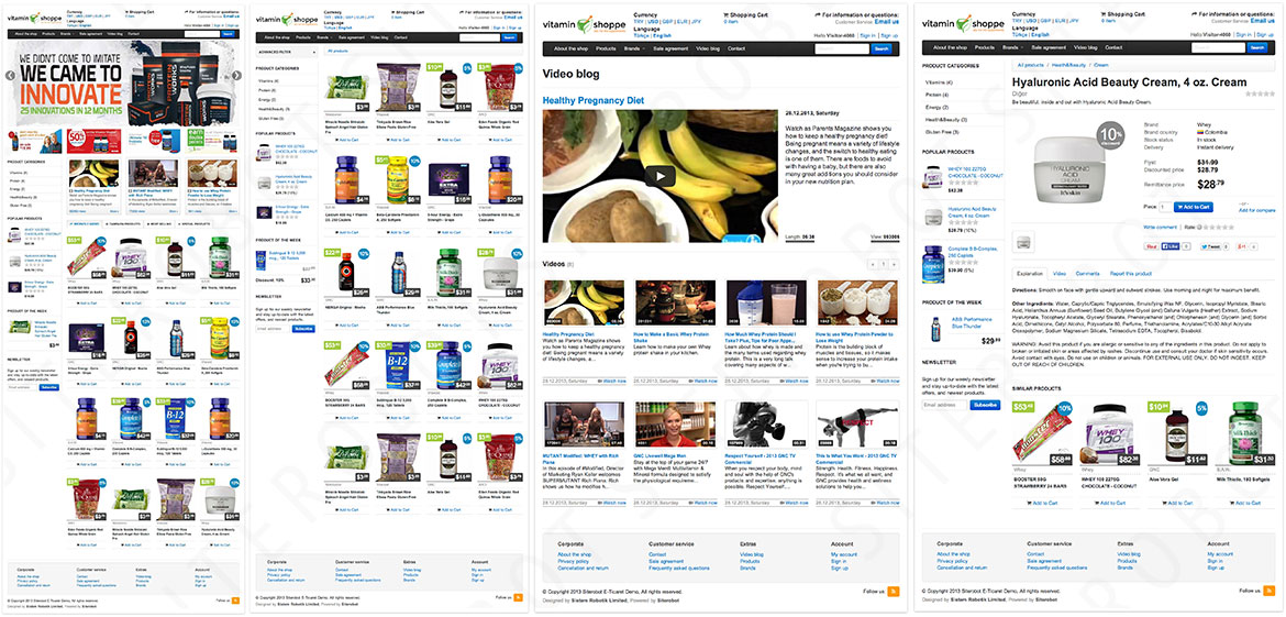 Siterobot E-Commerce