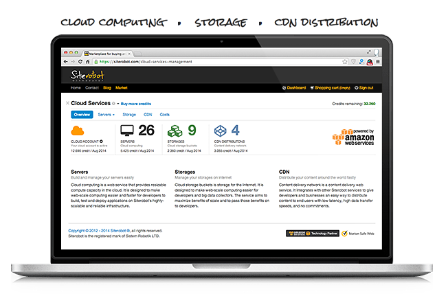 Try cloud infrastructure solutions for your company and clients.
